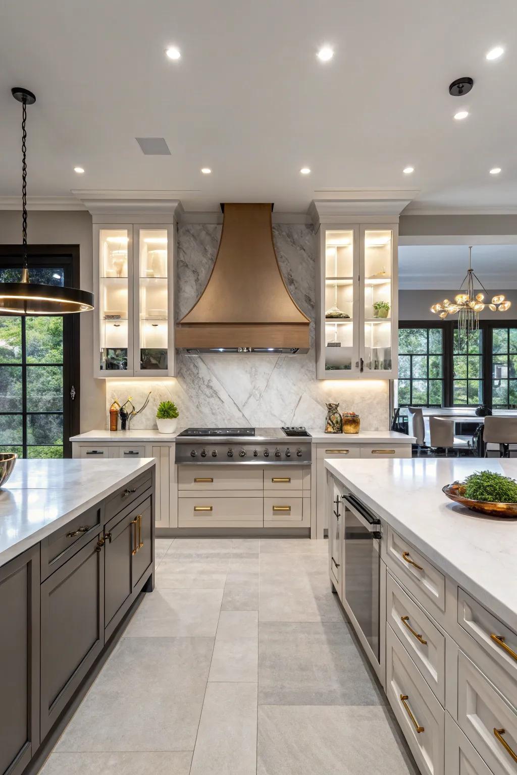 A vent hood that doubles as a design statement.