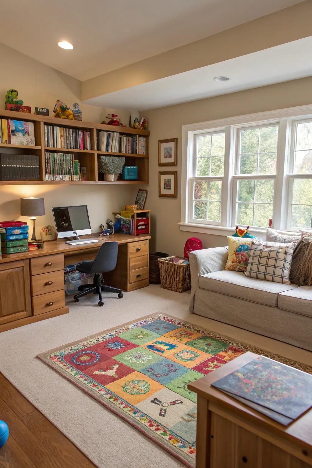 Adaptable zones for evolving needs.