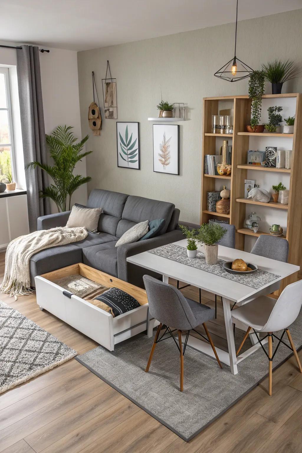 Versatile pieces enhance utility without compromising on style.