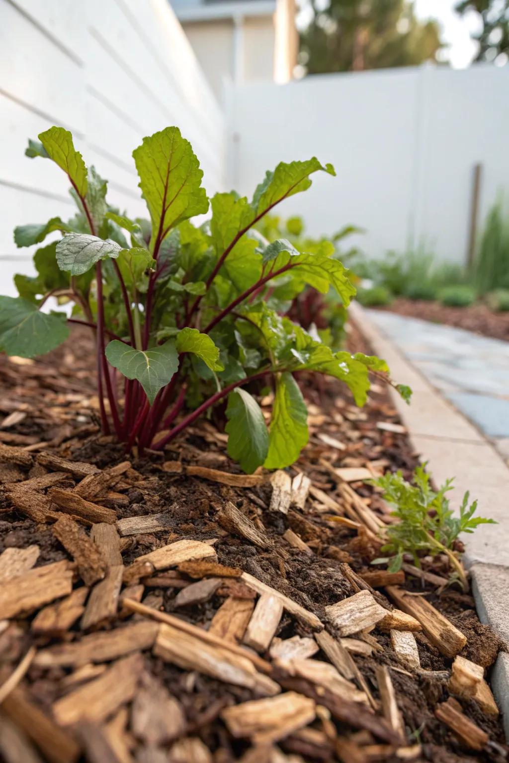 Transform your garden with the natural beauty and unique charm of licorice root mulch. 🌿✨