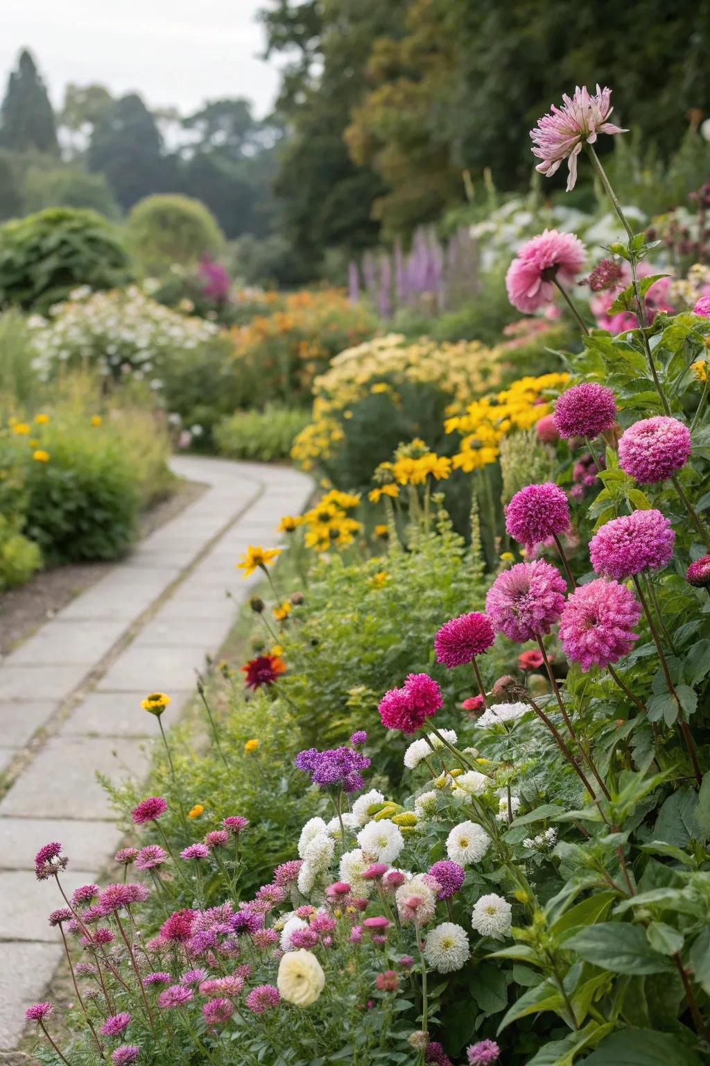 Seasonal plants keep your garden ever-changing and pretty.