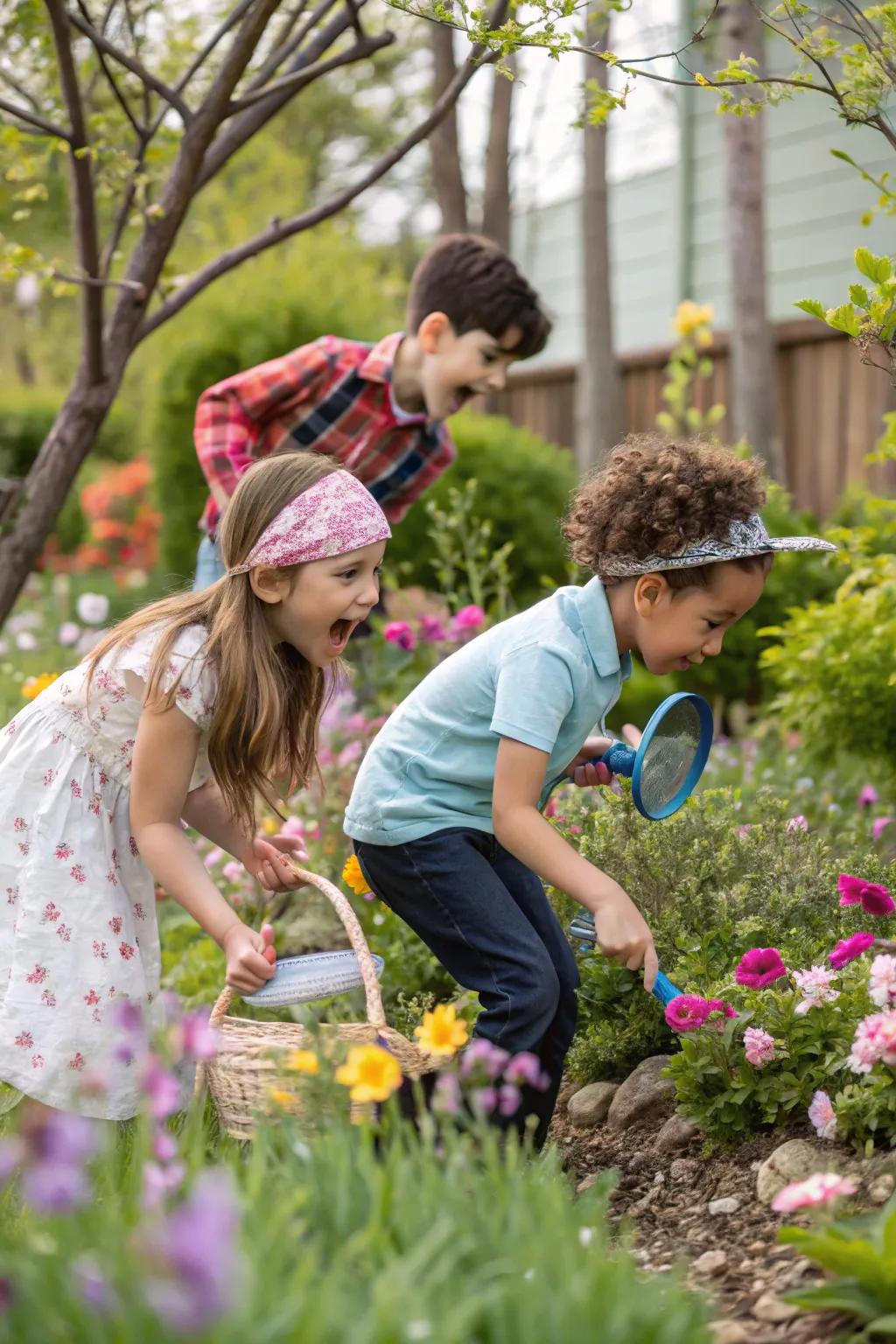 Spark adventure with a backyard treasure hunt.