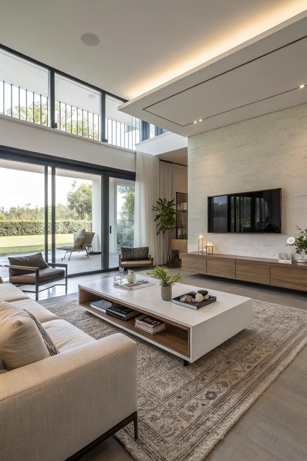 Low-profile designs offer a sleek, modern aesthetic.