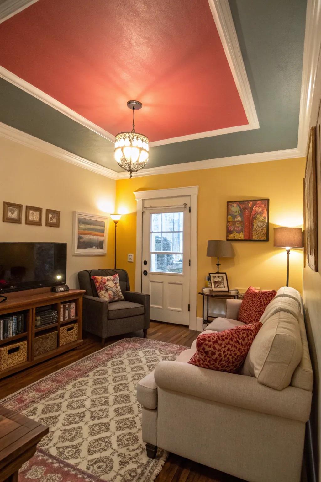 An ornamented upper surface contributes visual intrigue.