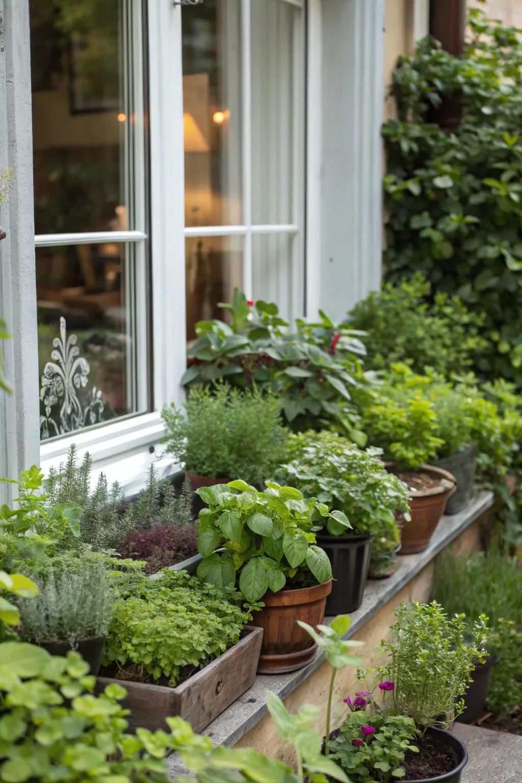 Edible plants provide fresh produce and enhance your garden's appeal.