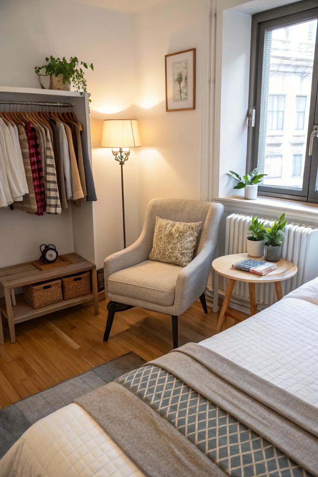 Smart furniture choices make every piece count in small spaces.