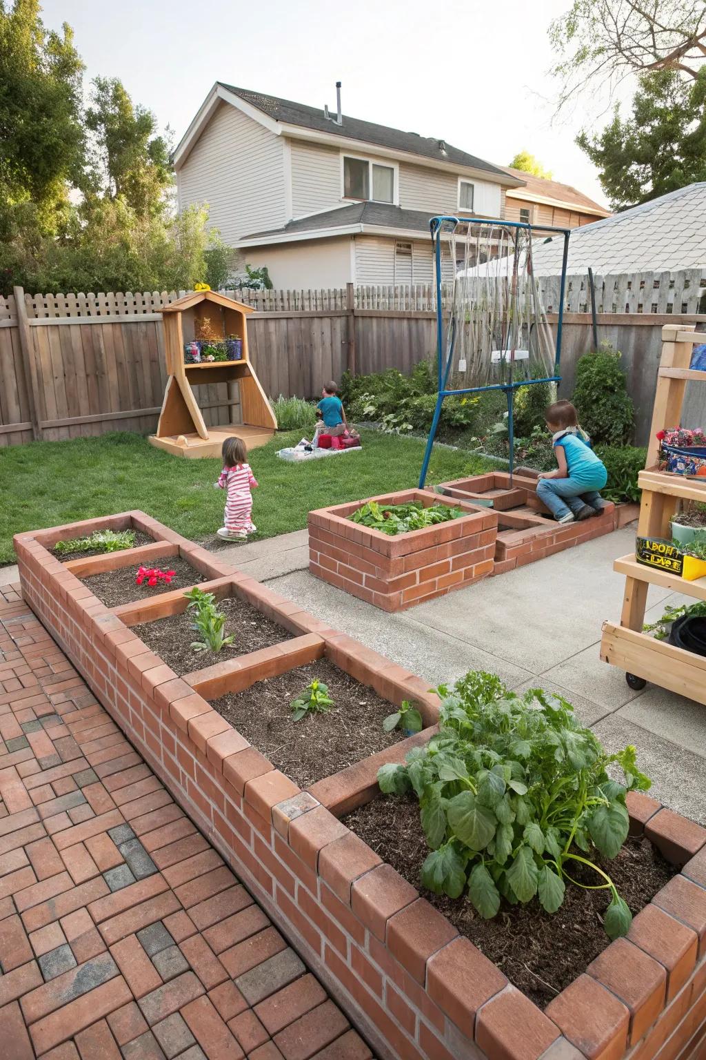 Maximize your garden's utility with multi-functional spaces.