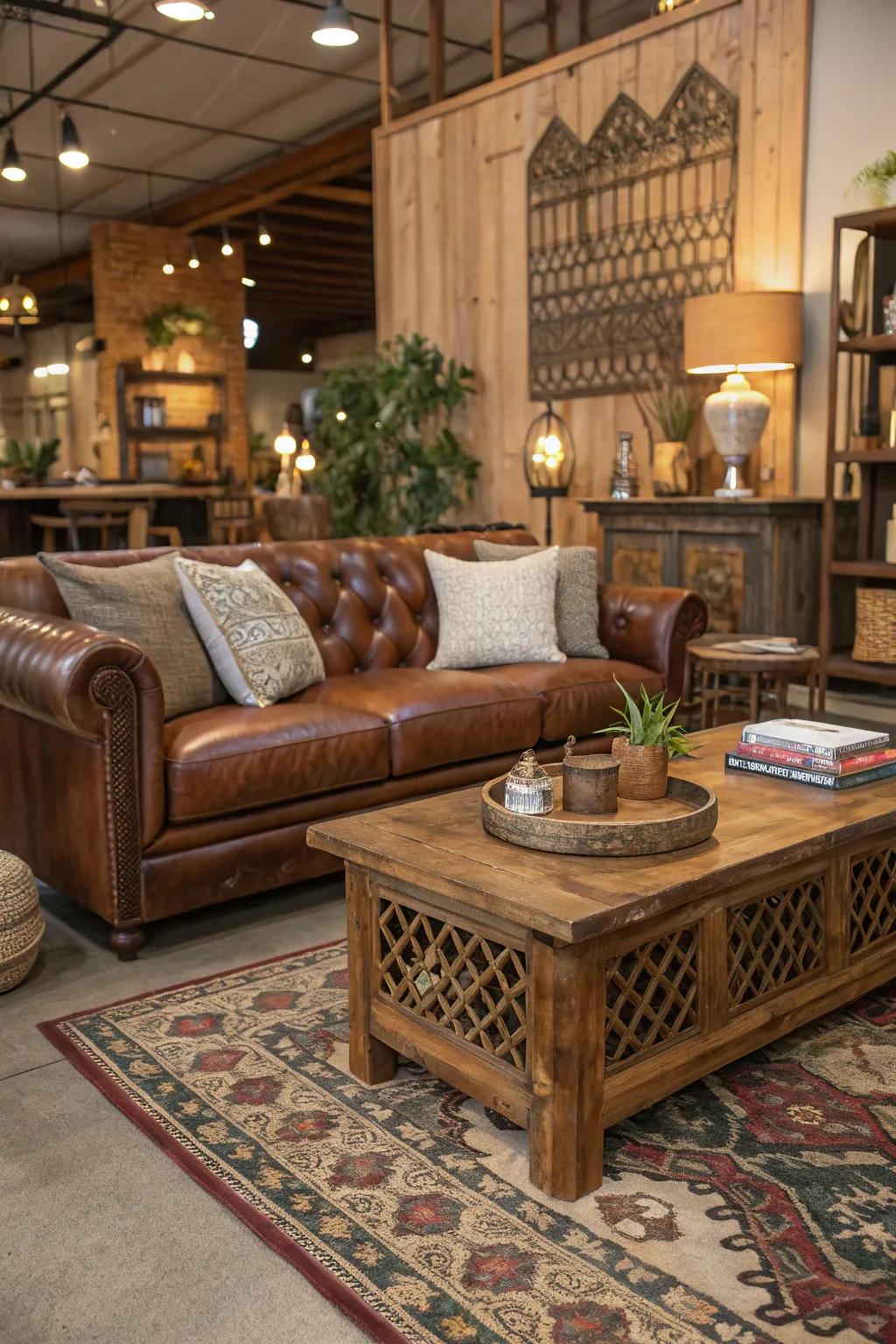 Artisan pieces celebrate craftsmanship and individuality.