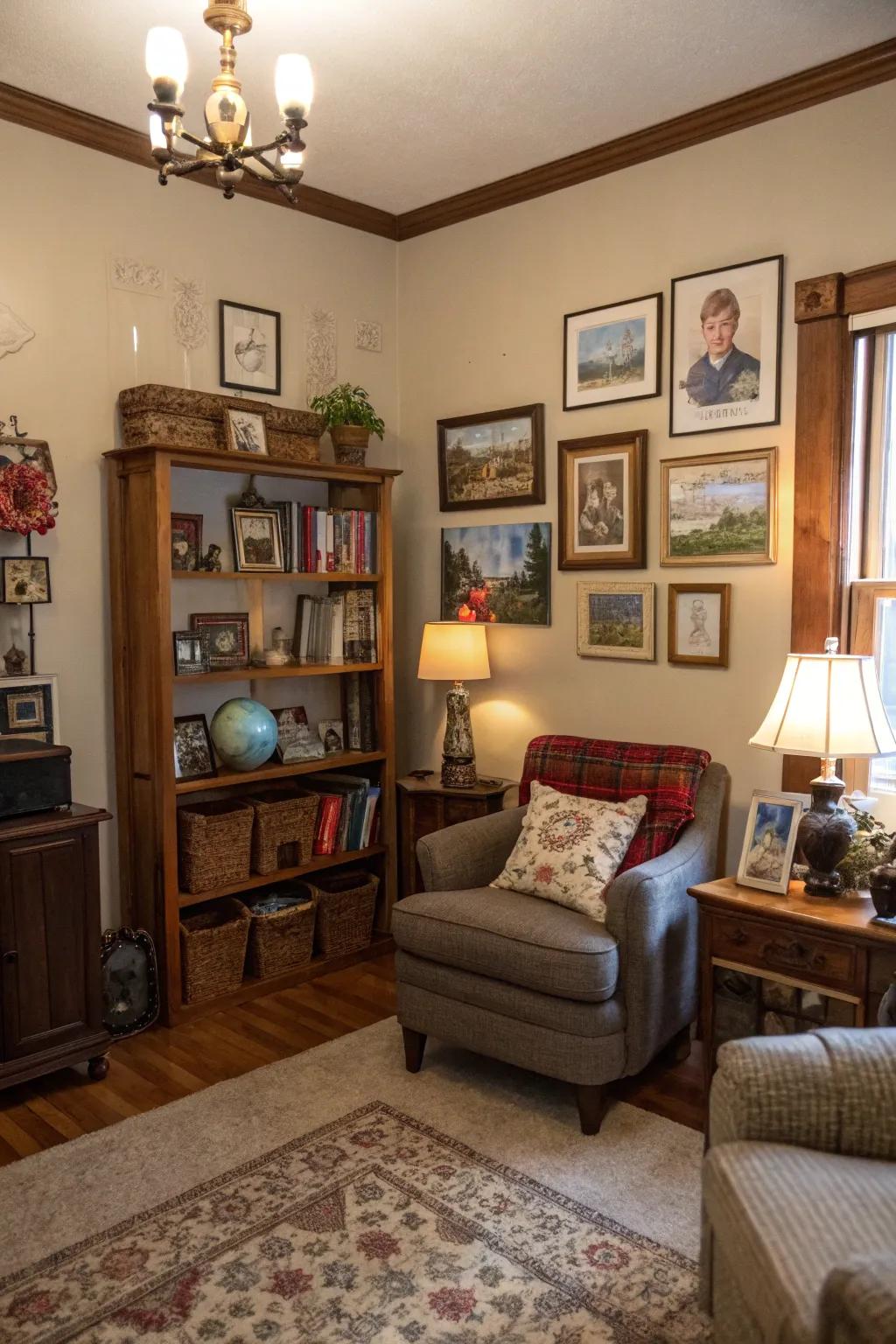 Unique personalizations narrate your journey and make the space distinctly yours.