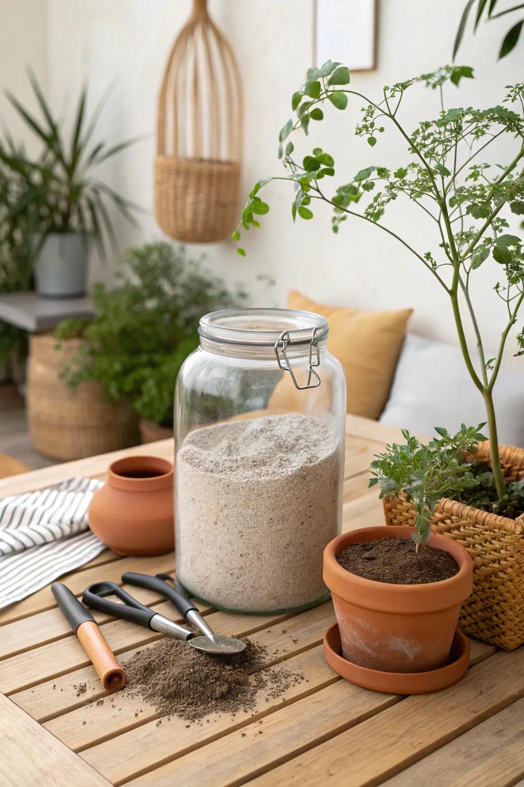 Transform your garden with the natural touch of coarse sand. Perfect drainage starts here!