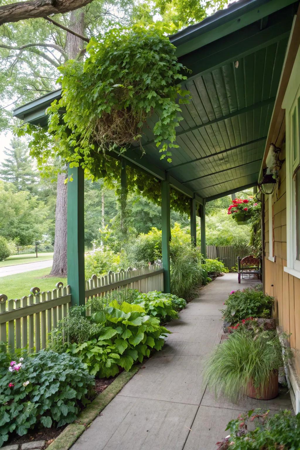 A green roof brings nature to your doorstep.