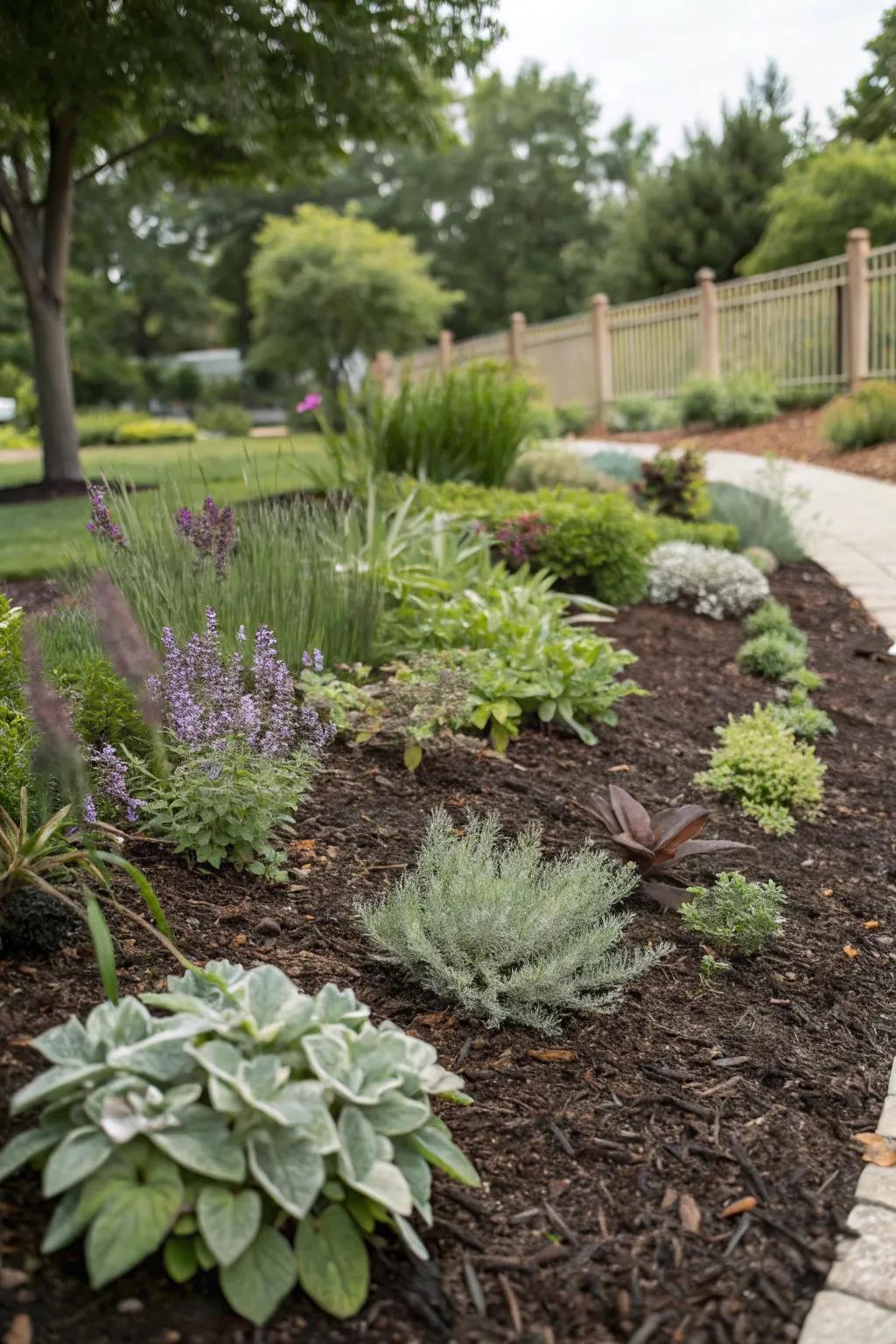 Ground cover gardens: tidy, neat, and simple to maintain.