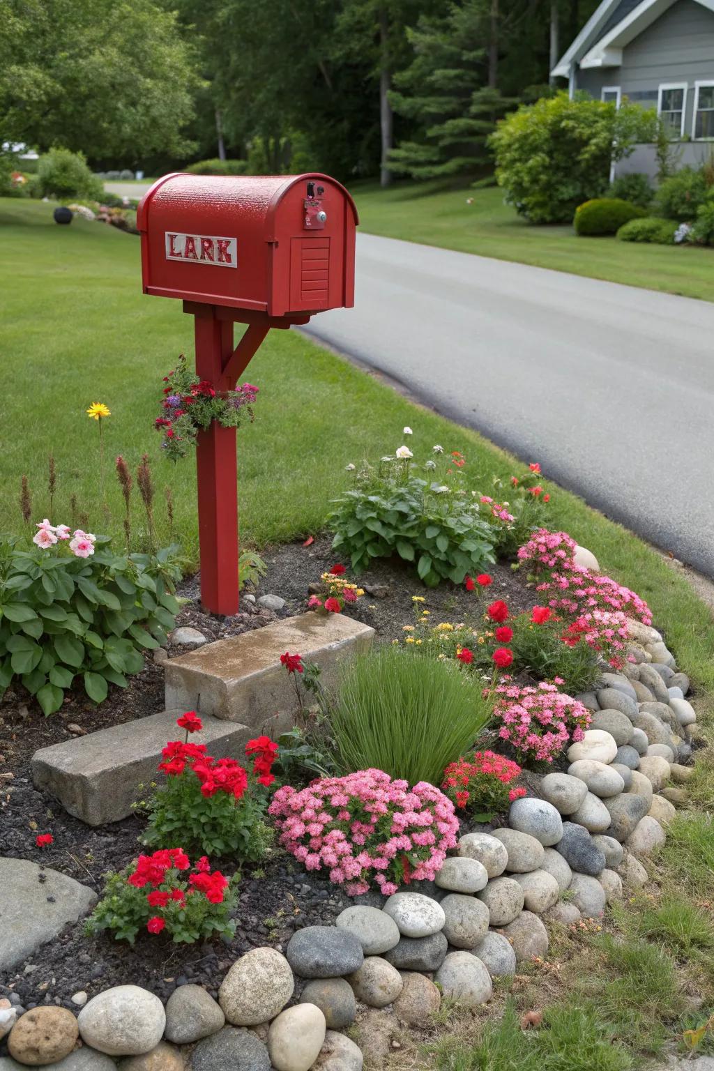 Stony bordering bestows botanical beds with a pristine and refined semblance.