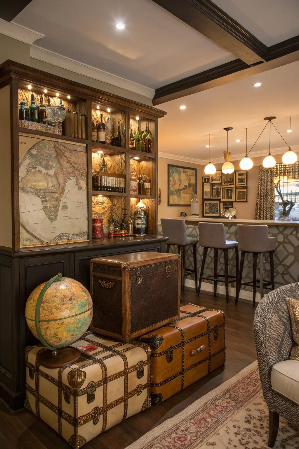 A themed tavern zone extends a remarkably singular and involving encounter.