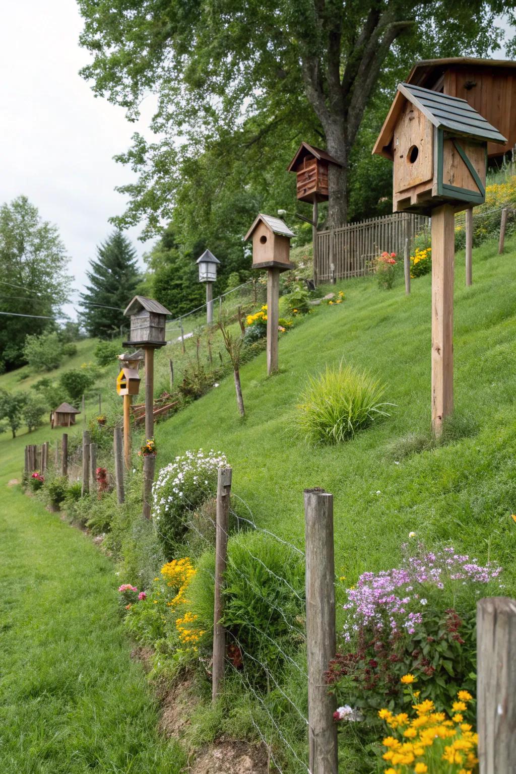 Welcome wildlife using mindful garden features.