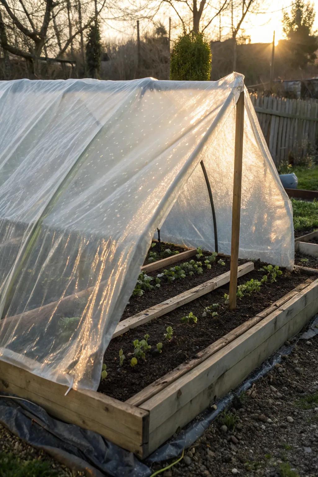 Extend your growing season with a stylish DIY greenhouse cover.
