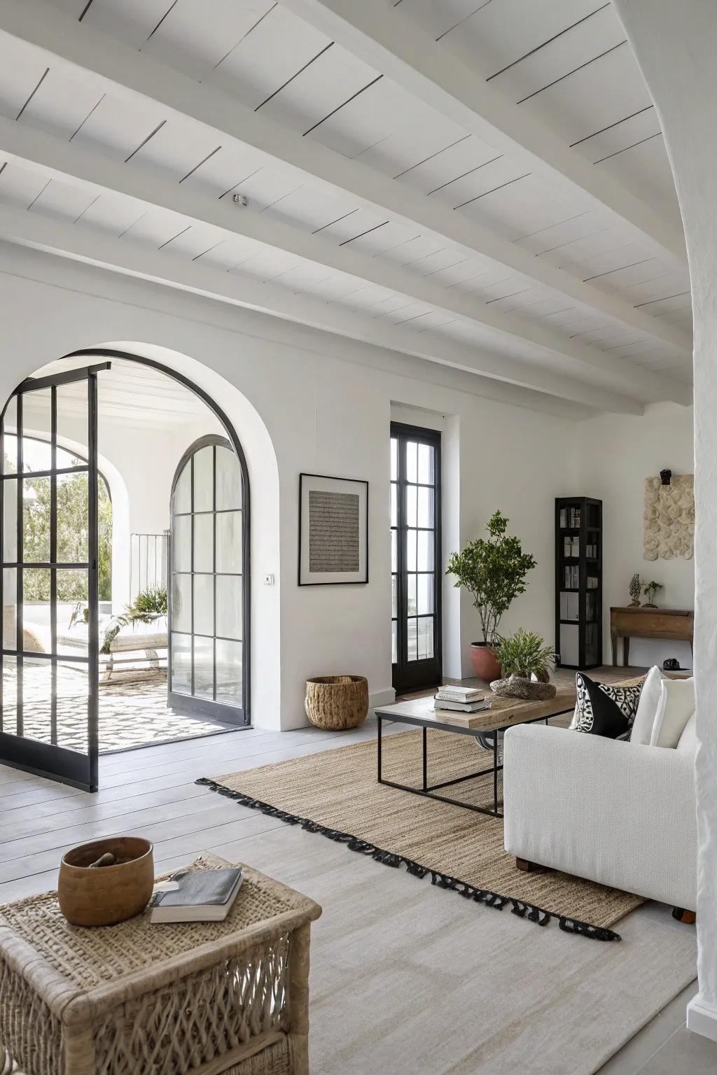 Minimalist coherence is achieved with monochrome palettes.