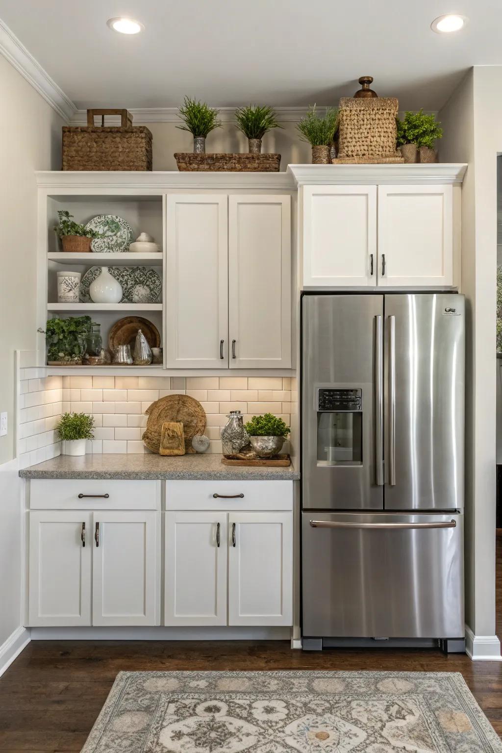 Balanced looks bring order to kitchen design.