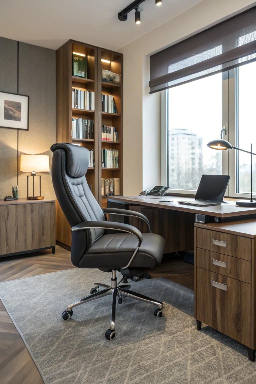 Ergonomic furniture supports health and productivity.