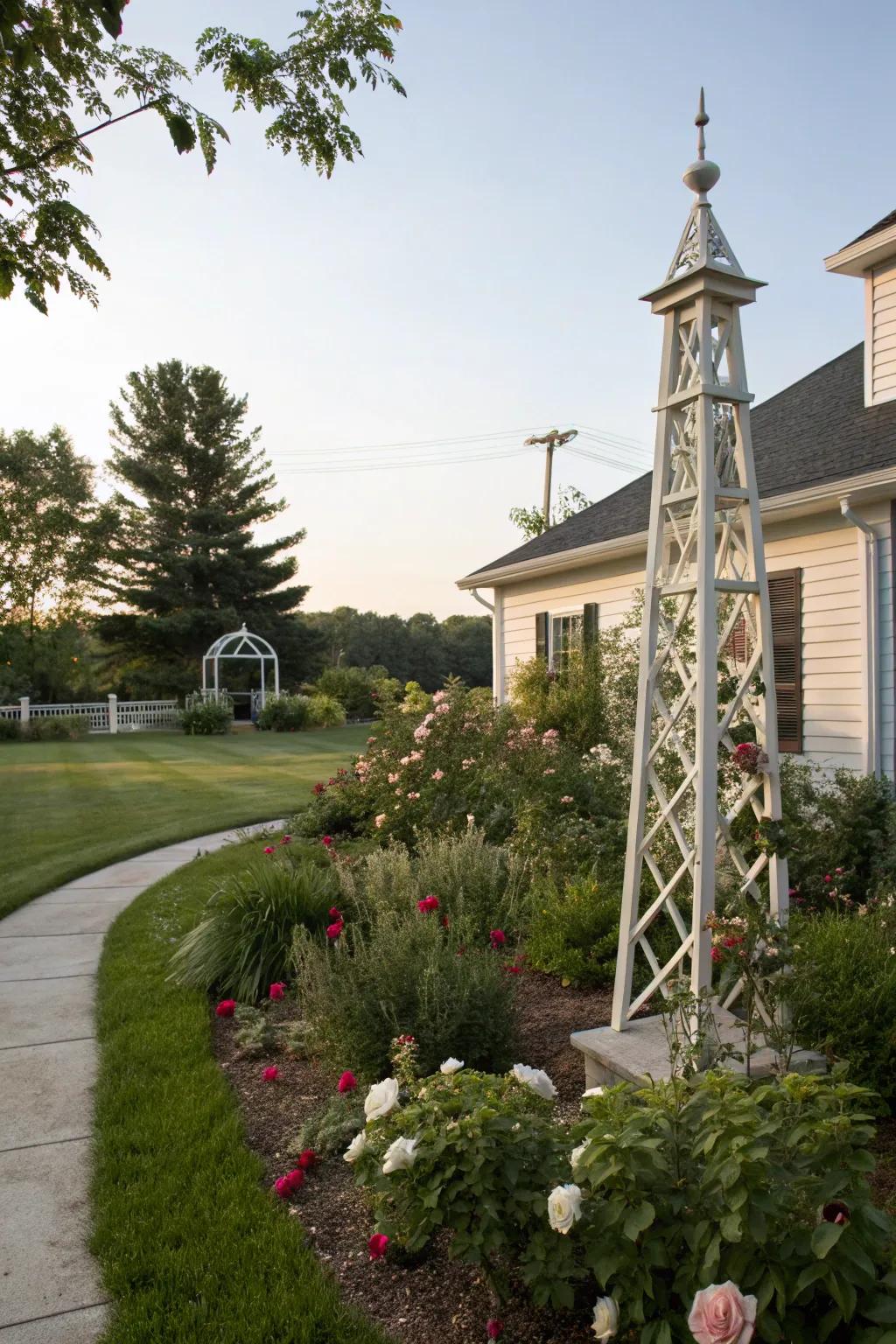 Incorporate unique decorative accents for year-round interest.