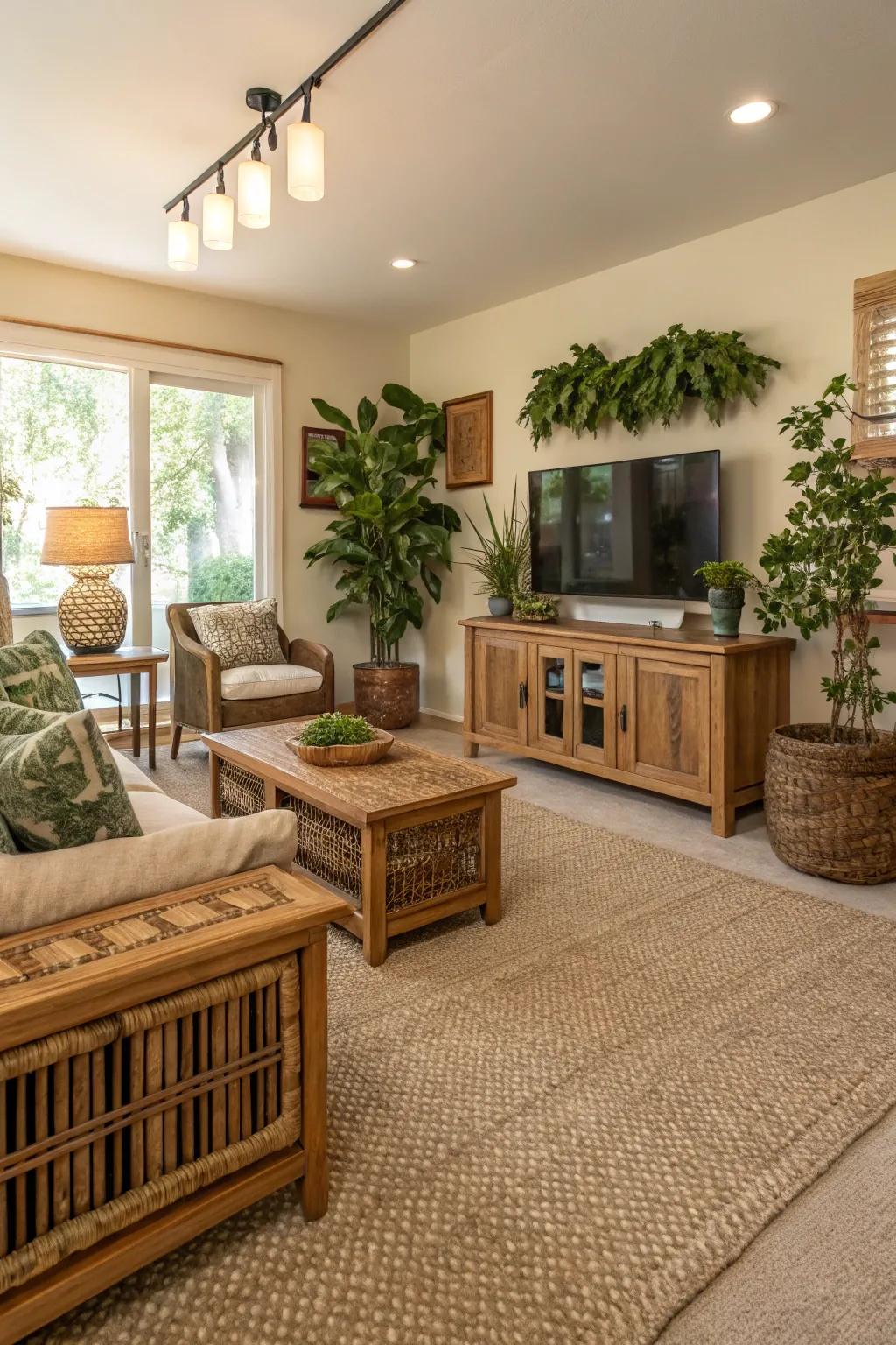 Eco-friendly carpets bring sustainability and natural beauty.