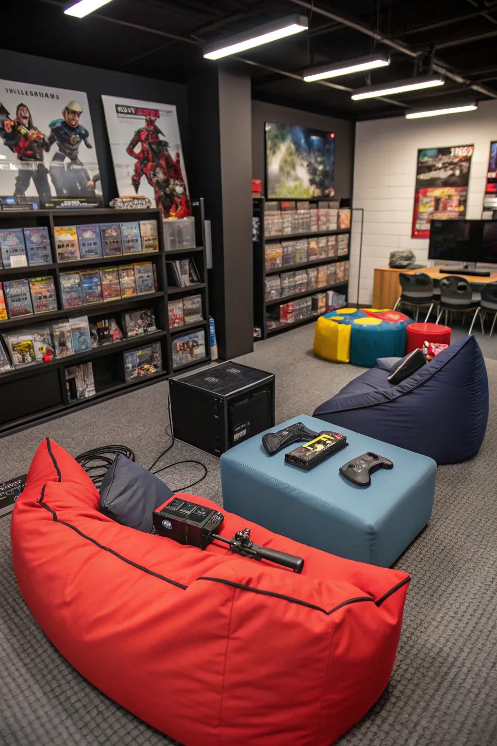 Modular seating offers adaptability for any occasion.