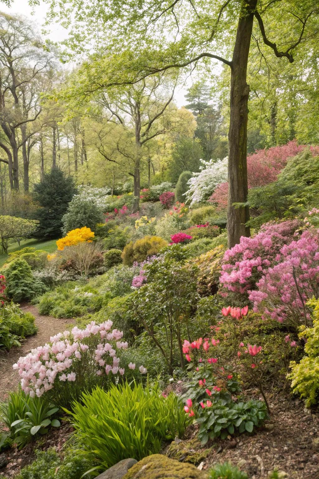A garden designed to capture attention in every season.
