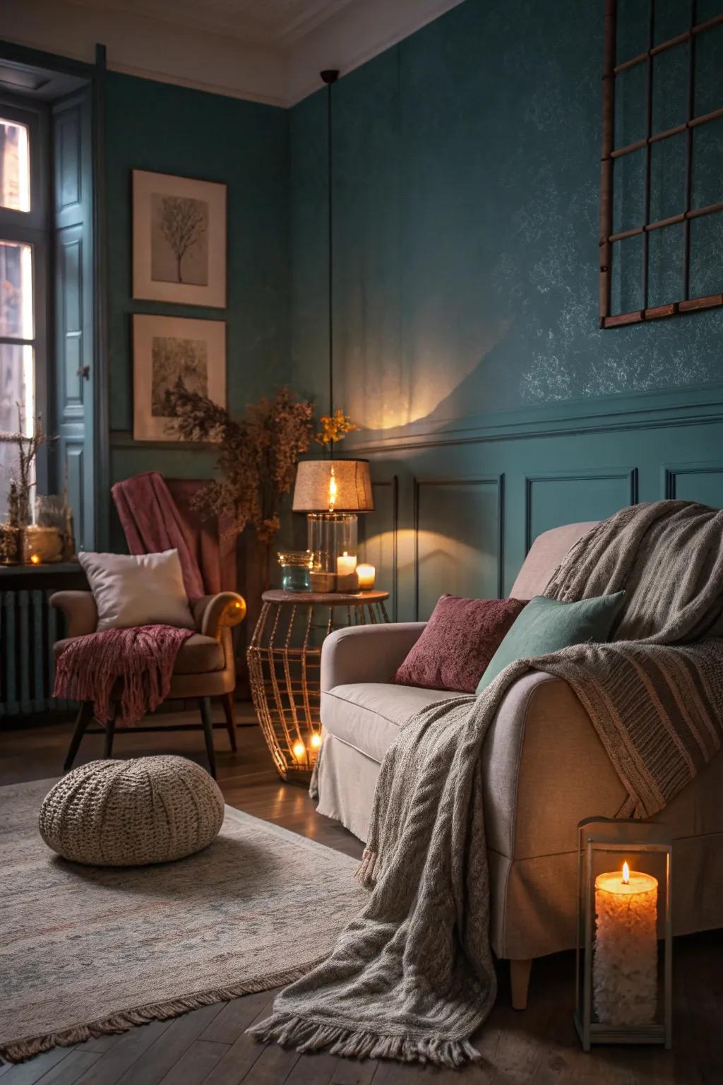 Moody colors for depth and sophistication