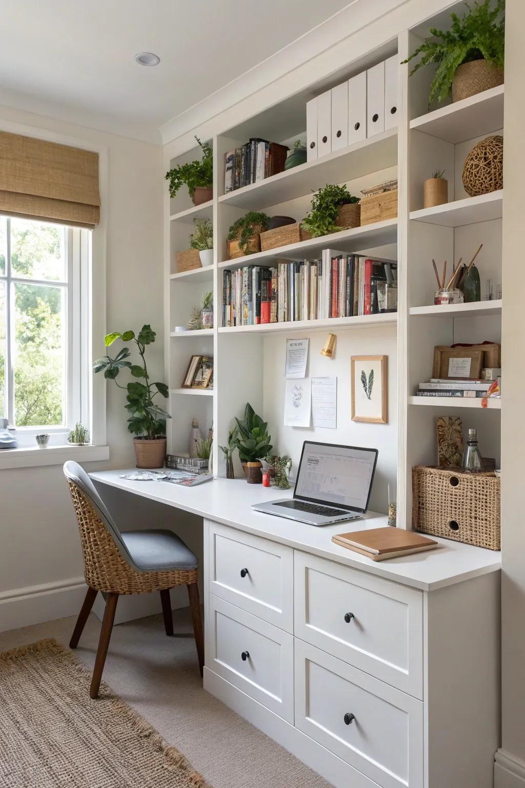 Multi-functional furniture that combines practicality with style.