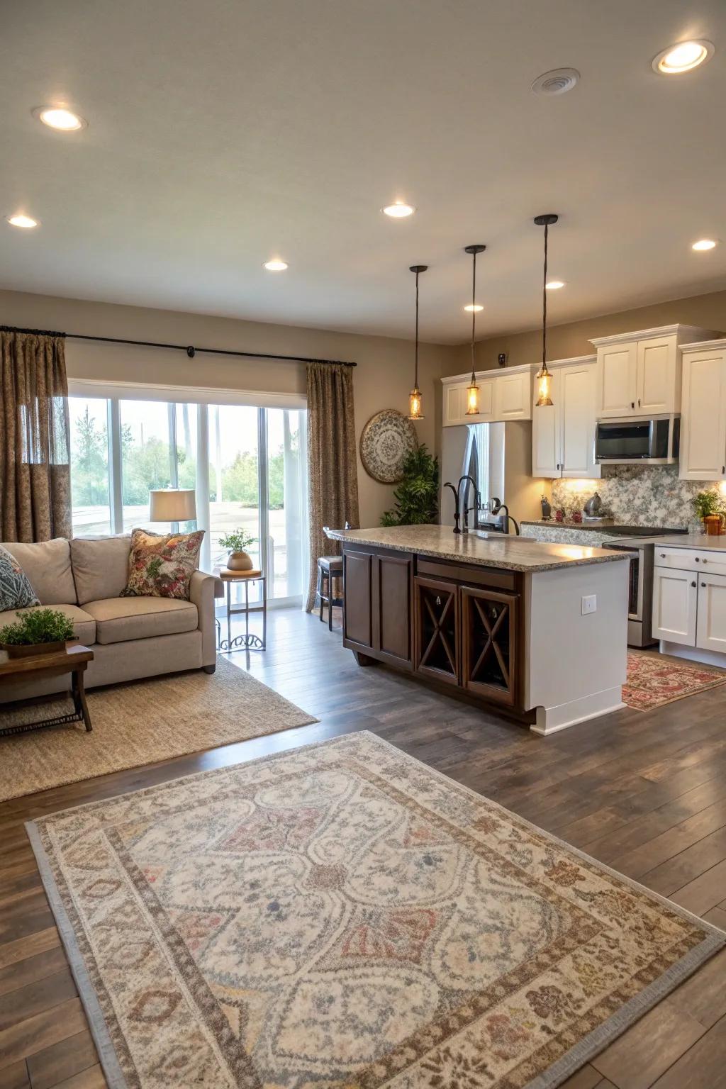 Sound solutions create a peaceful atmosphere in open areas.