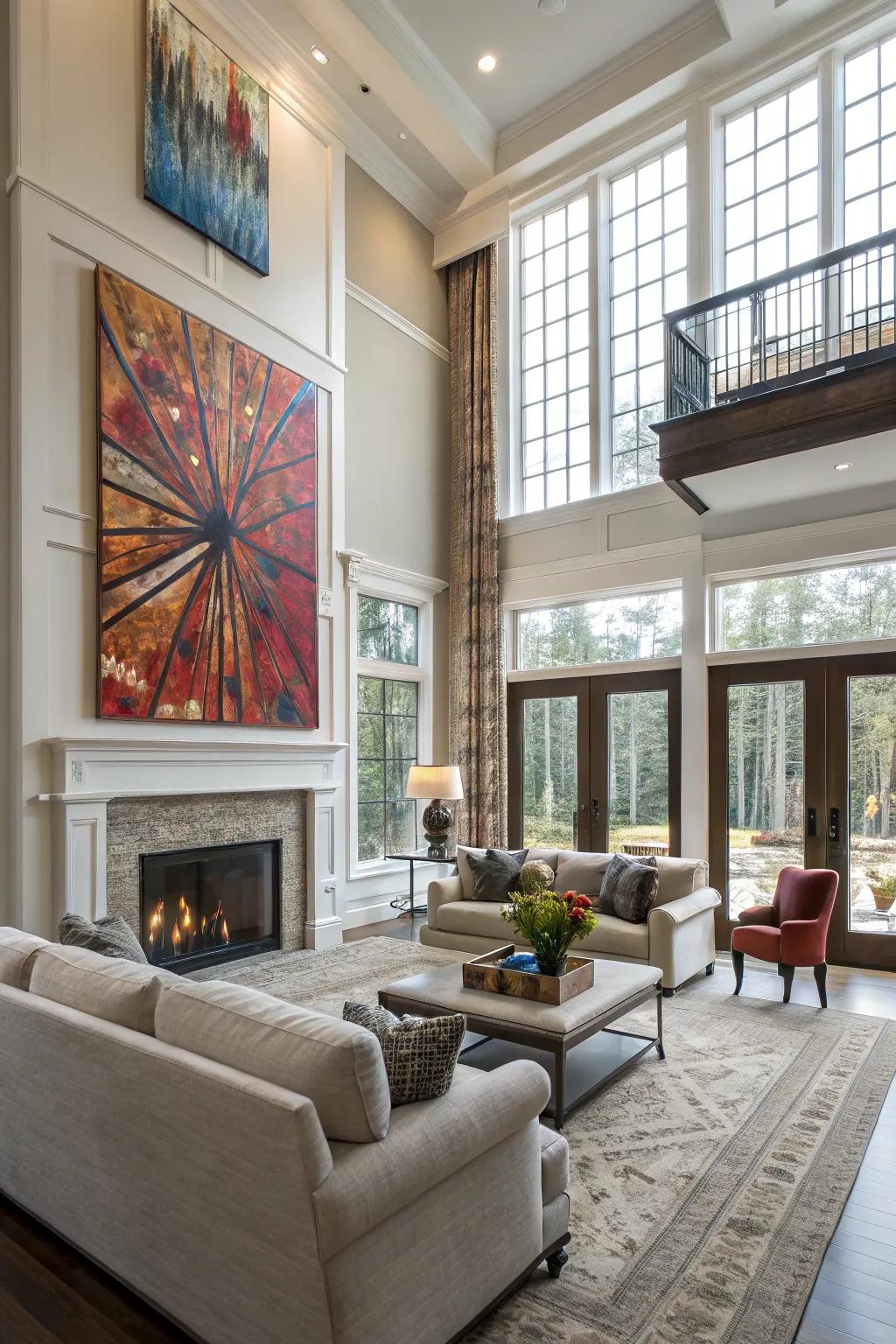 A statement piece adds character and a focal point.