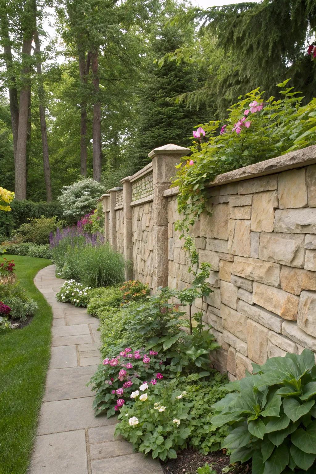 Stone overlays give a budget-friendly alternative with great beauty.