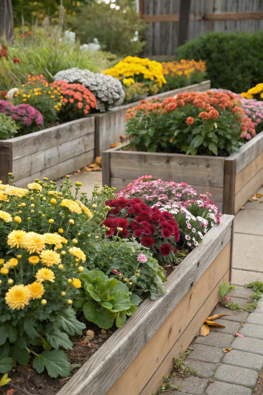 Seasonal sequencing keeps your garden ever-changing.