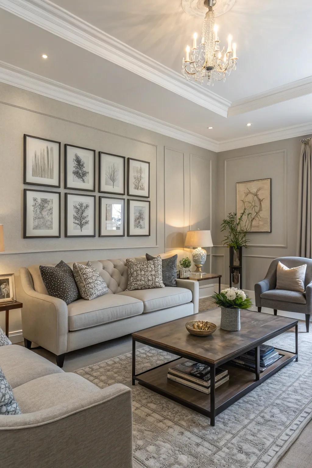 Greige offers a sophisticated twist.