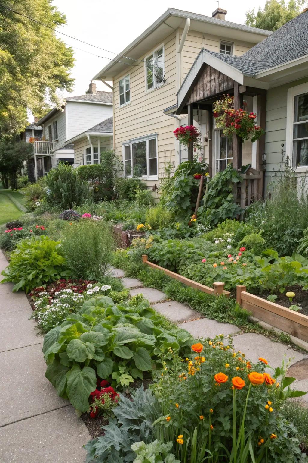 Edible plants add beauty and functionality to your garden.
