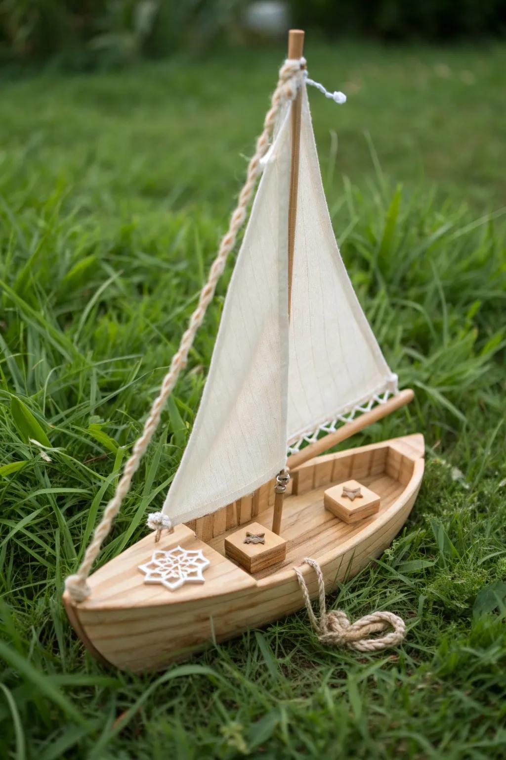 Set sail on a whimsical birdy adventure with this charming boat-inspired feeder!