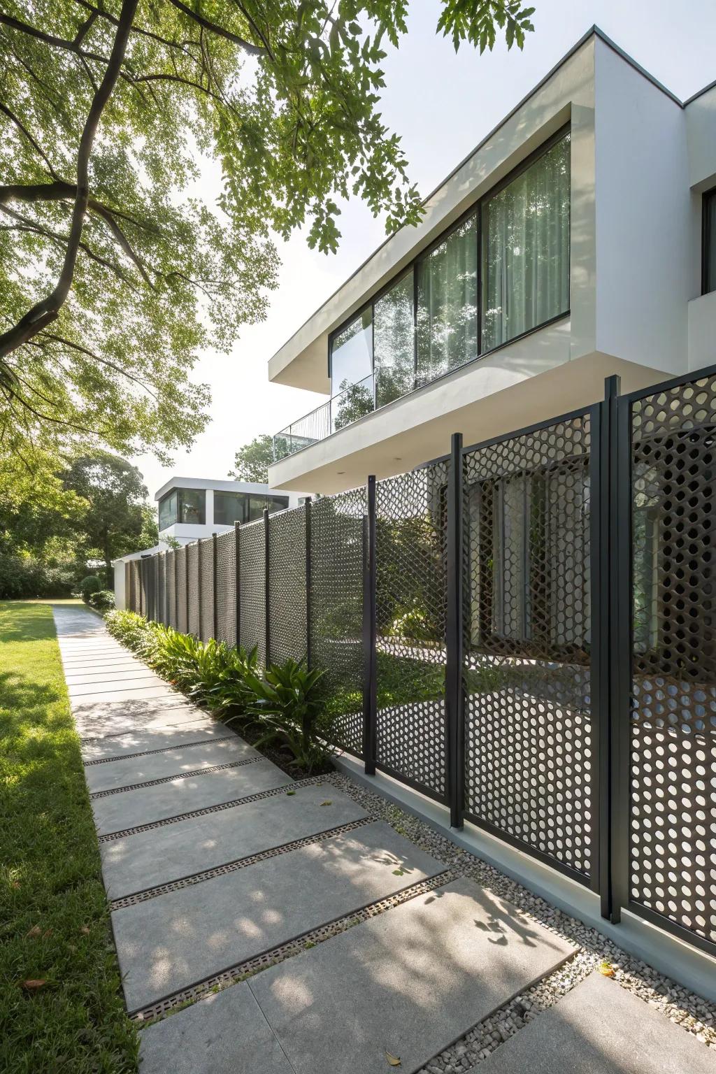 Perforated sheets offer modern solitude solutions