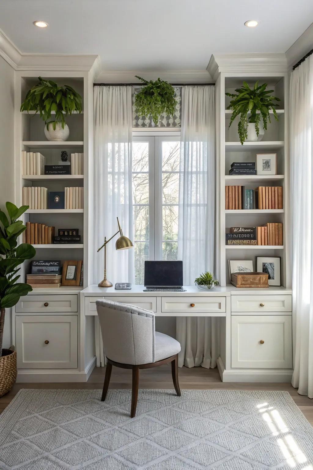 Symmetrical patterns cultivate a feeling of equilibrium in your virtual backdrop.