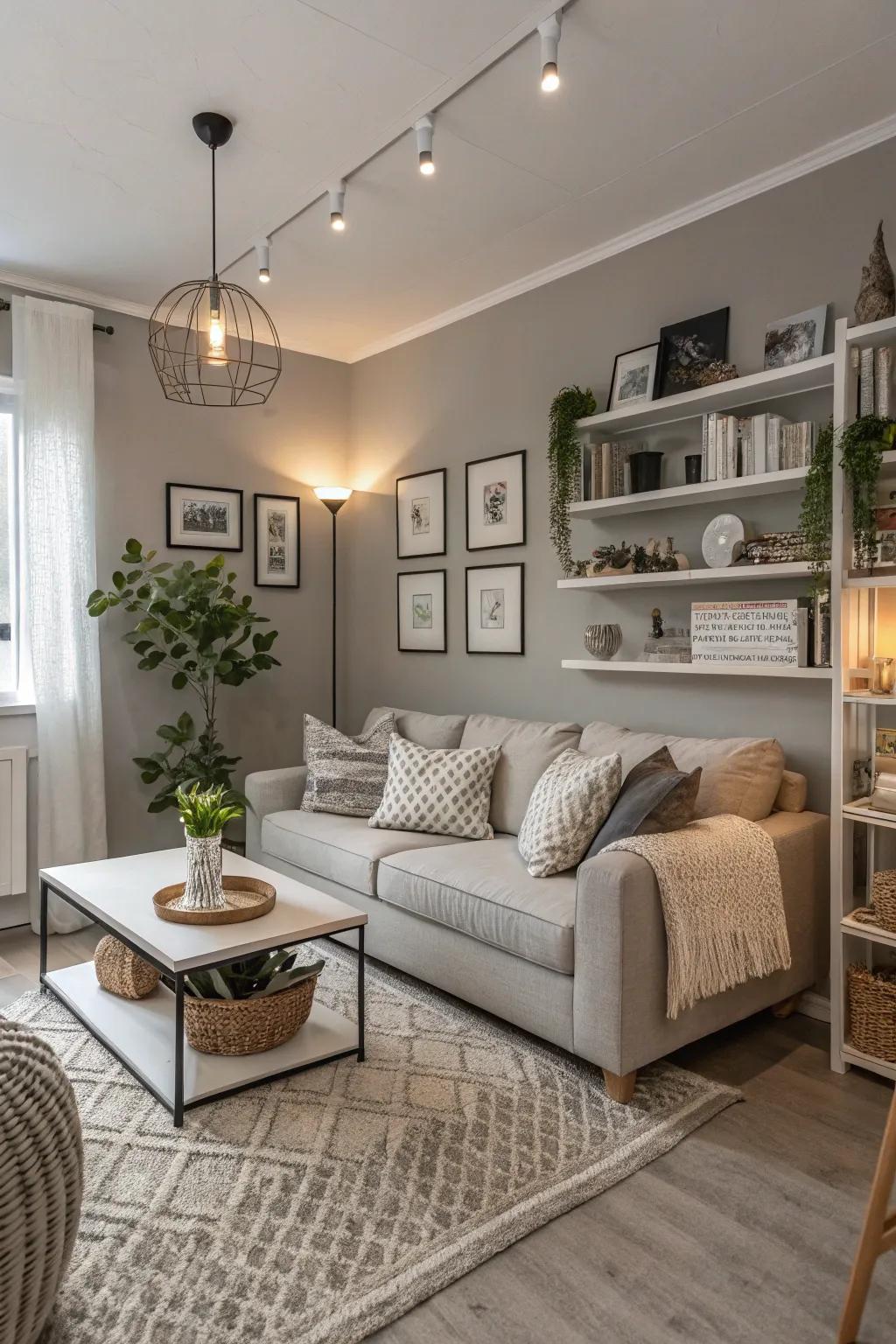 Monochromatic patterns unify and expand the space.