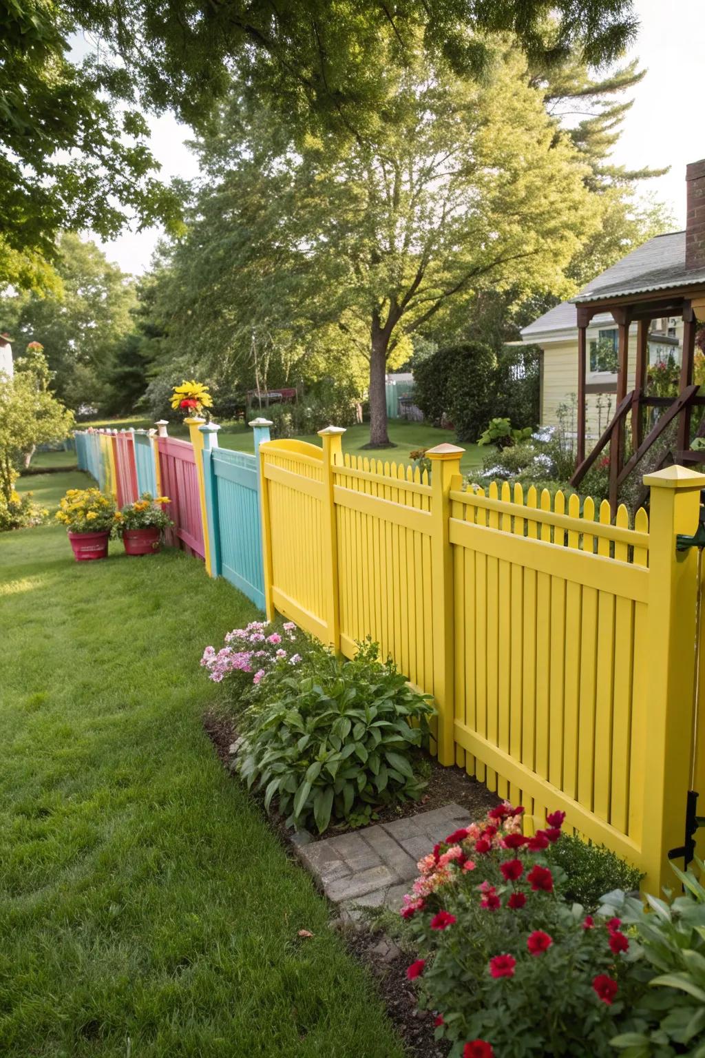 Personalize your space with custom colors.