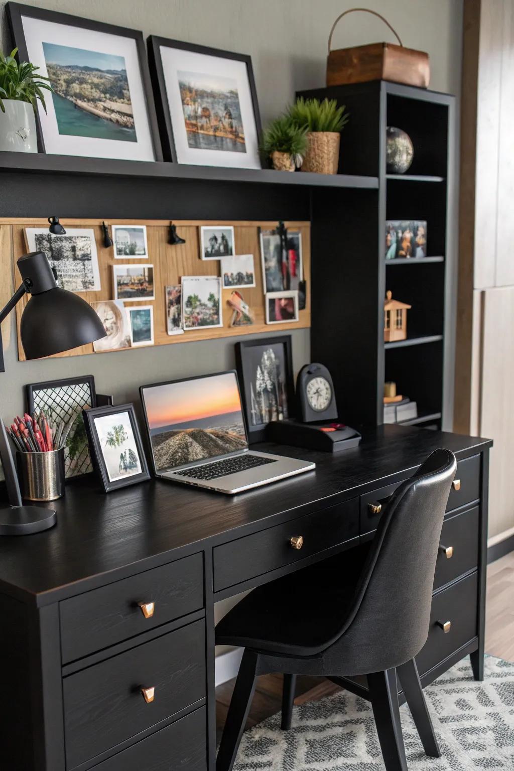 Personal touches that make the office feel like home.