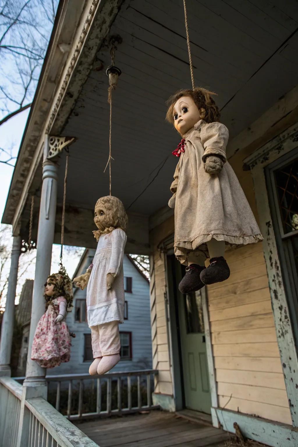 Suspended terrors capture attention.