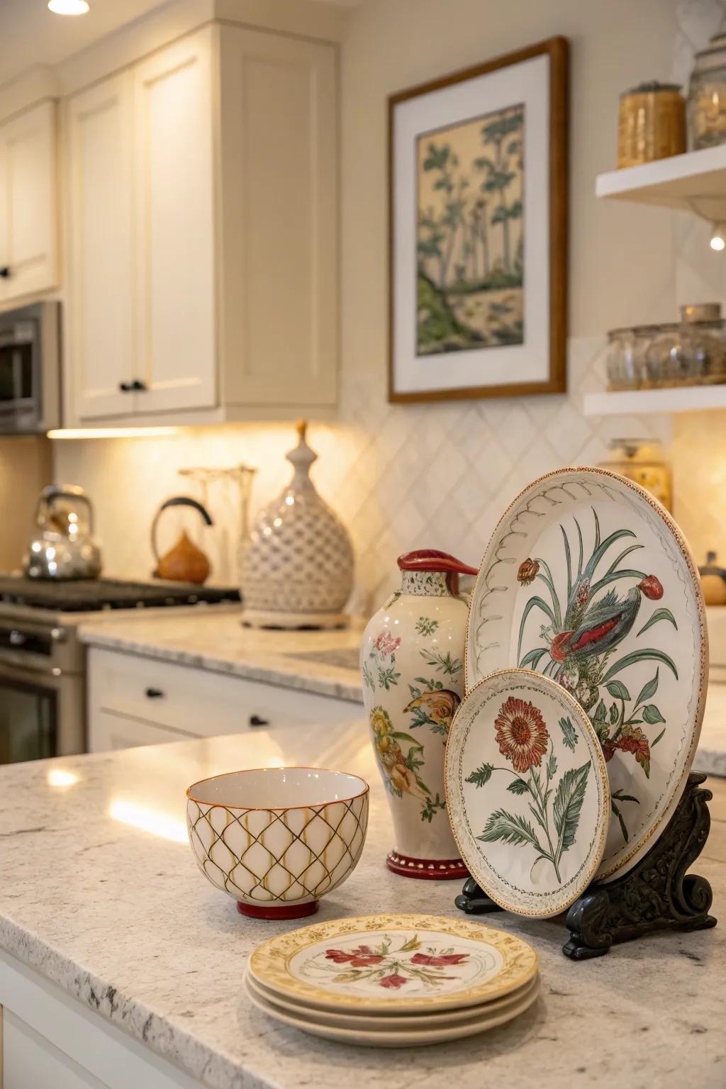 Add personality with tasteful decorative accents.