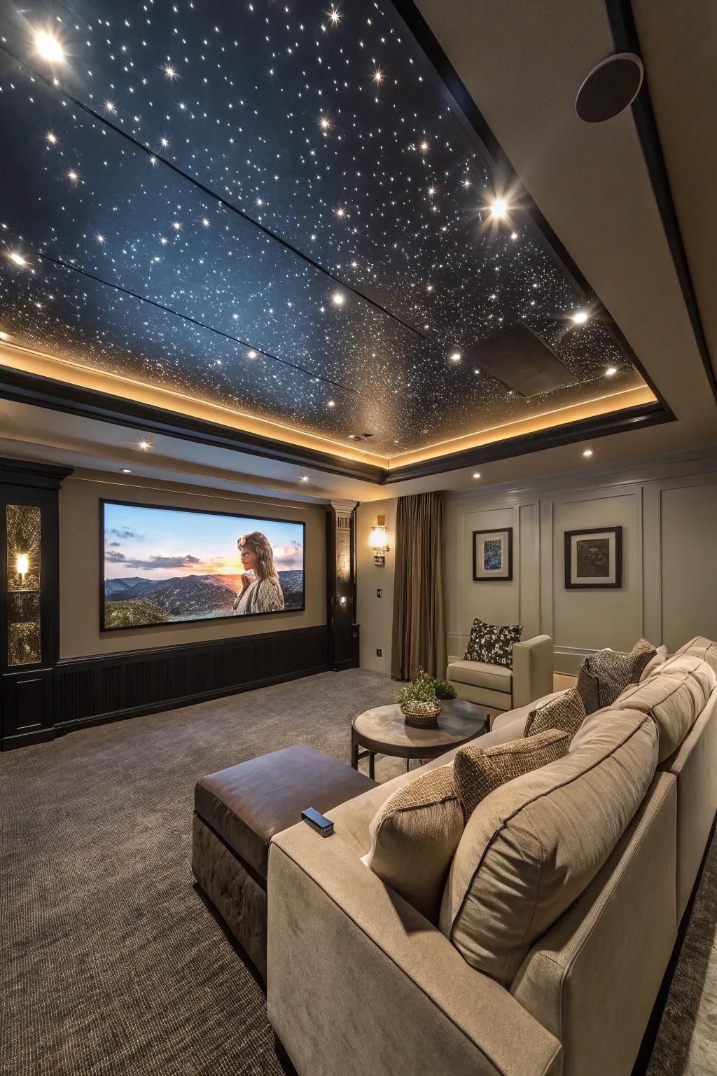 Broaden your interior using reflective ceilings.