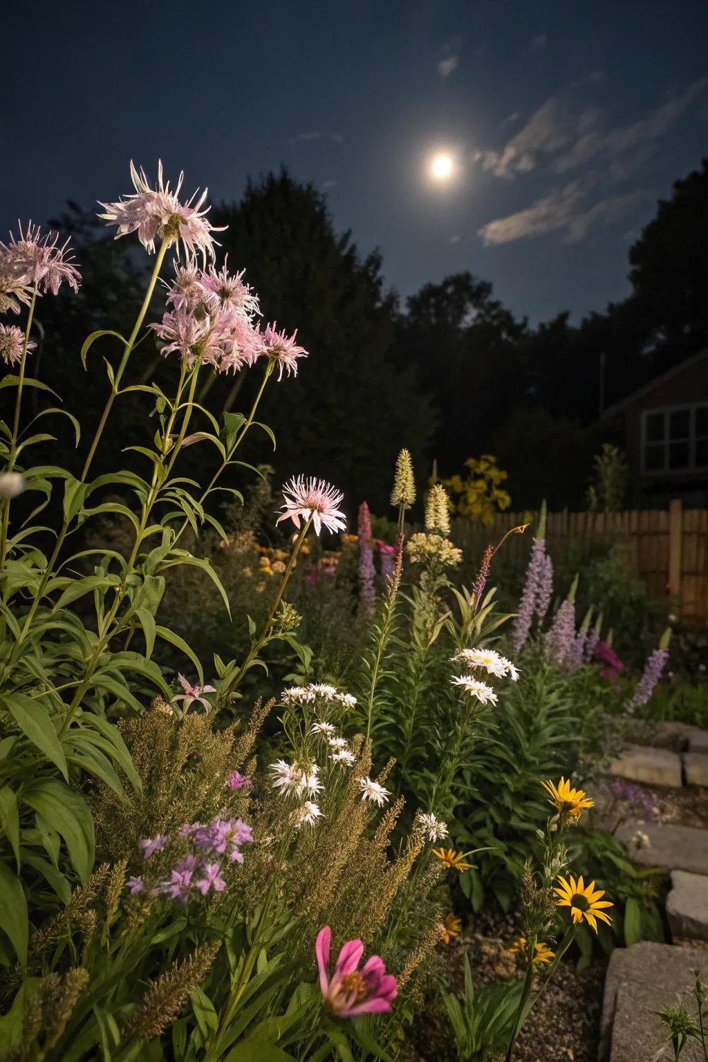 Native night-bloomers support local wildlife and attract pollinators.