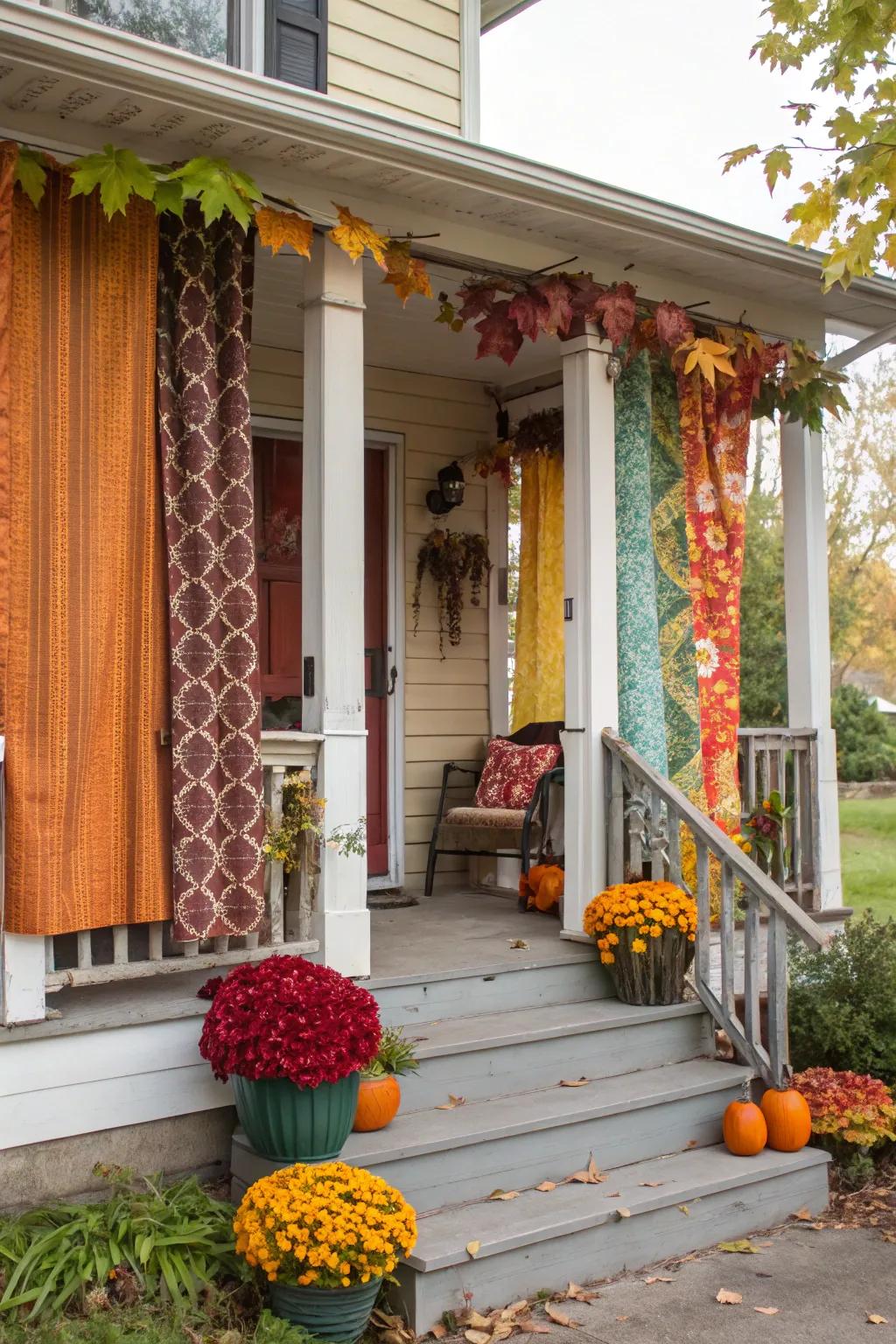 Time-sensitive curtains maintain your porch looking revitalized and adaptable year-round.