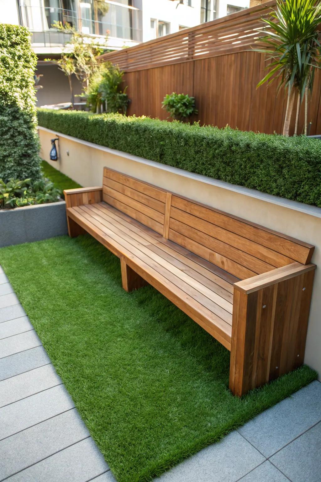 Crafted comfort: A perfect blend of nature and design for your outdoor retreat.