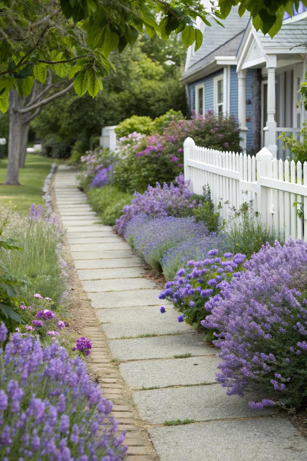 Lavender adds fragrance and elegance with minimal effort.