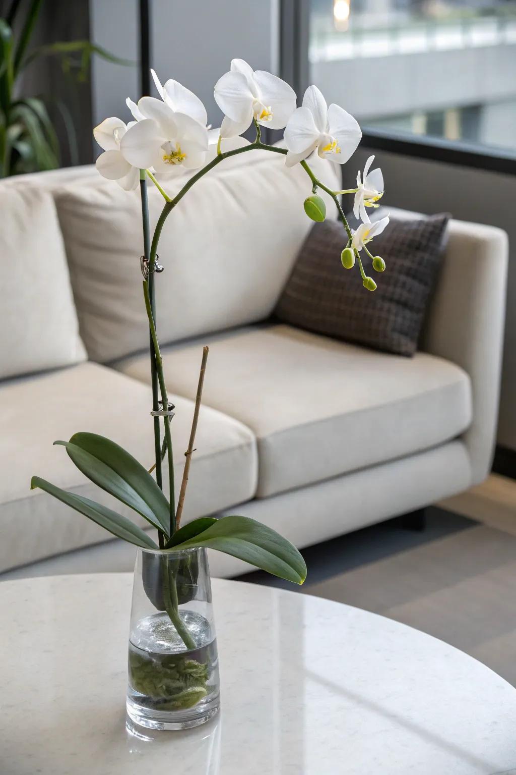 Embrace simple sophistication with a solitary lilly.