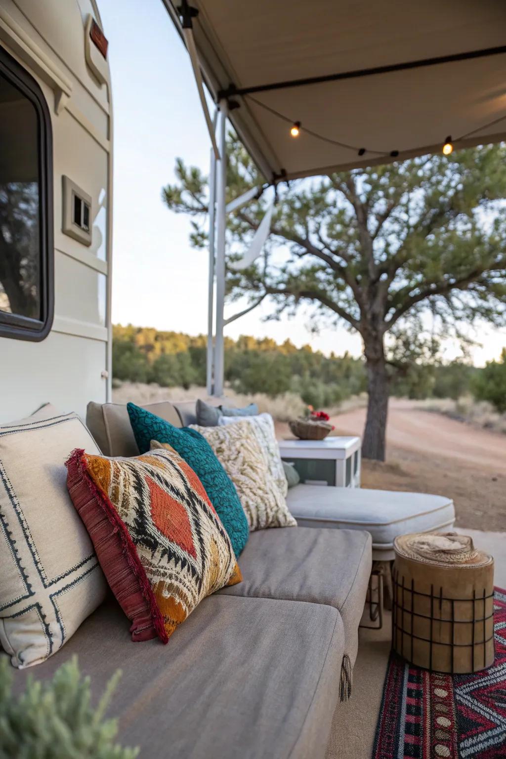 A comfortable lounge space, ideal for peaceful afternoons.